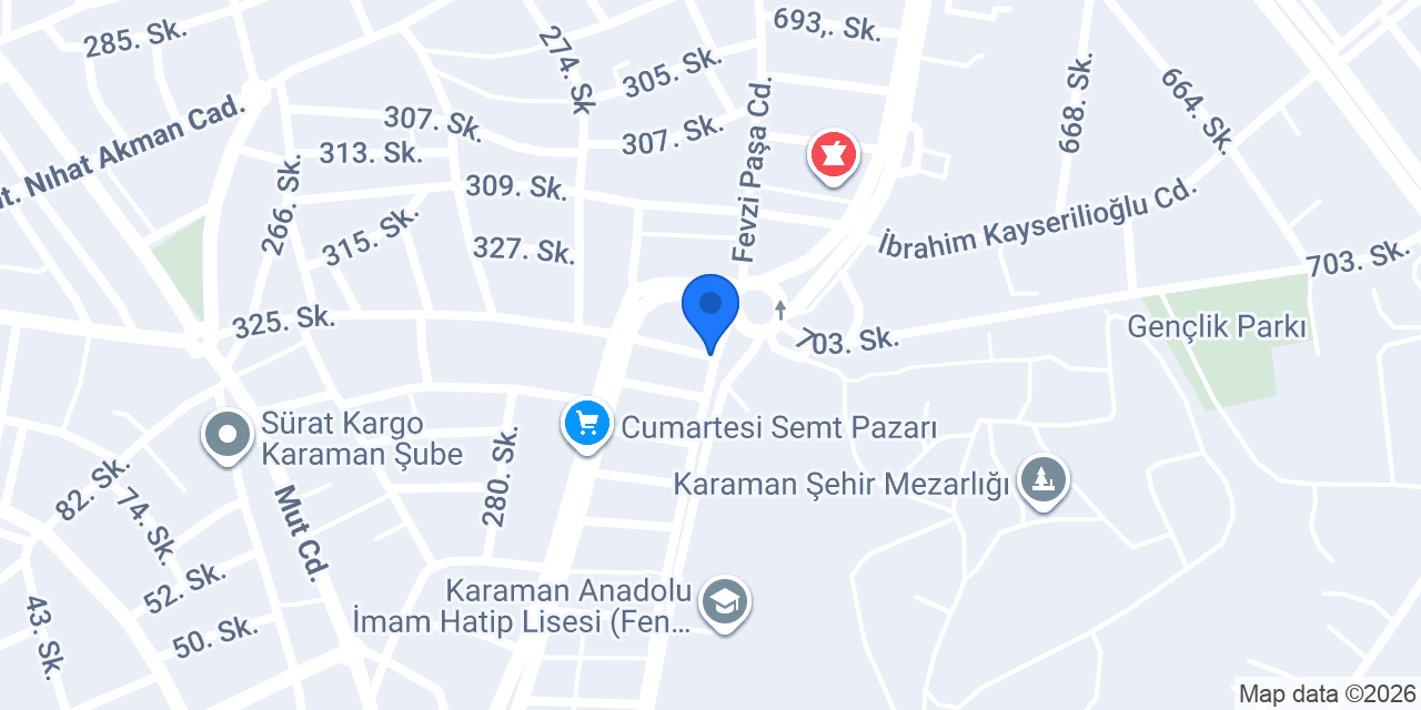Emirdağ simit fırını konumu