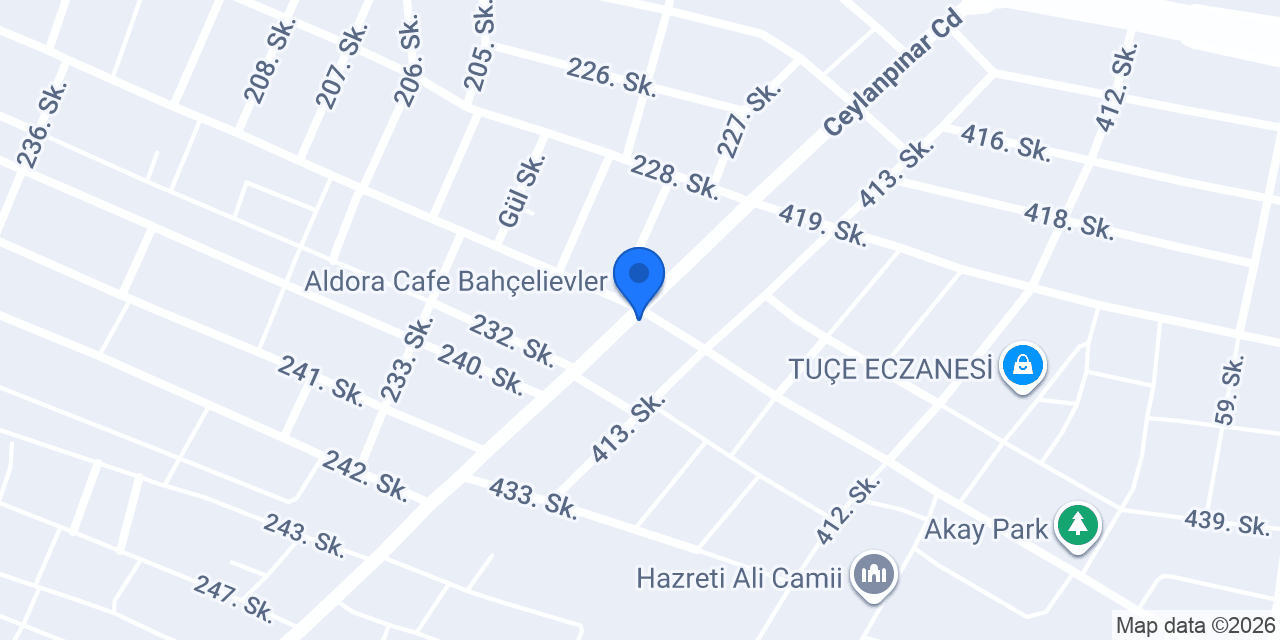 Devran döner salonu konumu