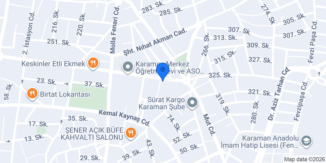 Halı Master konumu