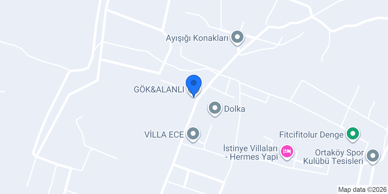 GÖK&ALANLI konumu