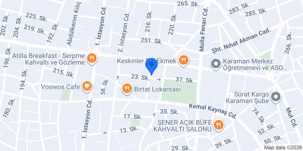 Ayberk Pekoğlu Bayan Kuaförü konumu