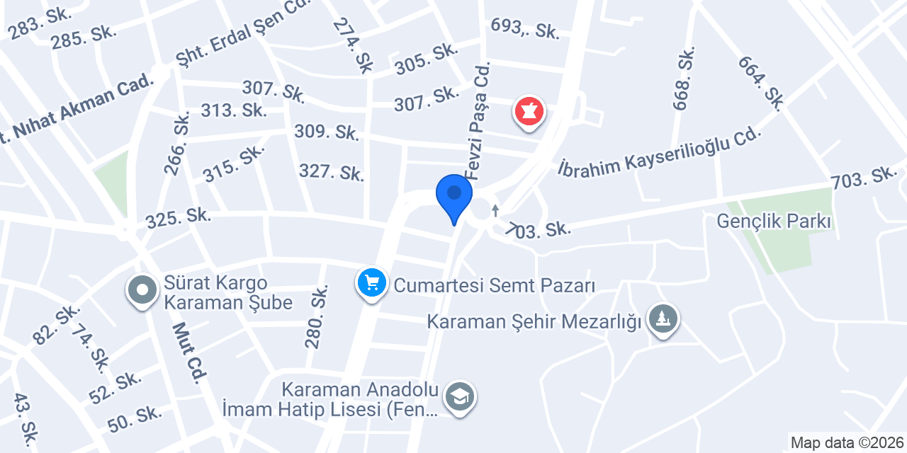 Ozan Eczanesi konumu