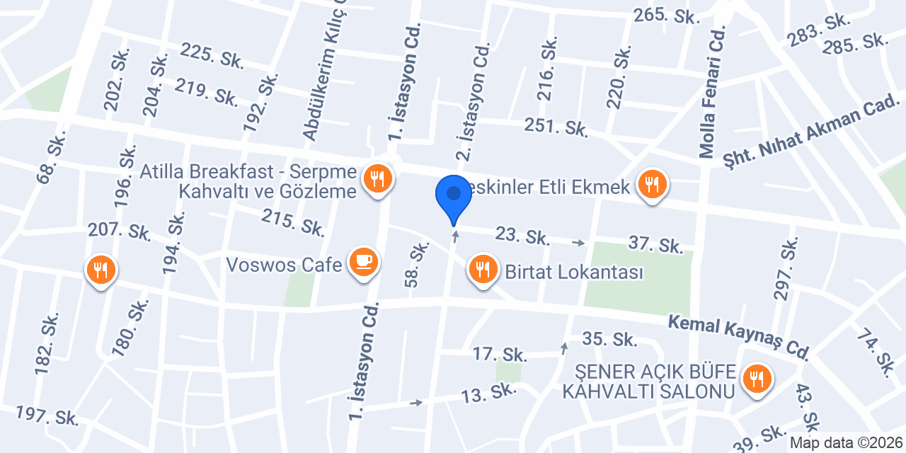 Nova Çanta Aksesuar konumu