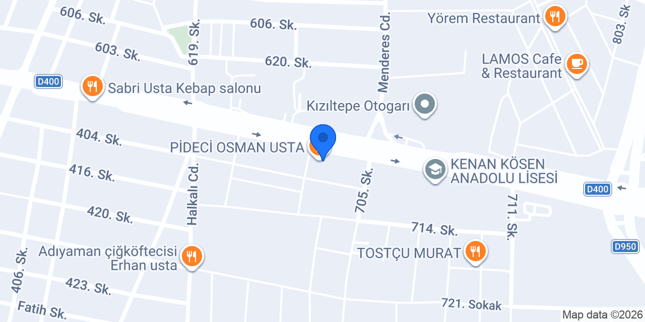 ANDİNÇ SİGORTA konumu