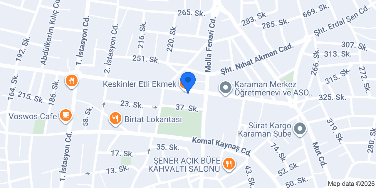 Efor PREMIUM Game House konumu