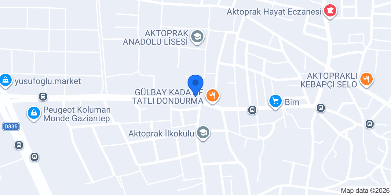 Kuaför Arif KOÇASLAN konumu