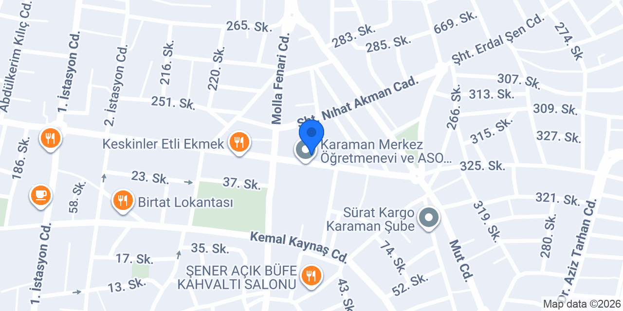 Turgay Elektrik konumu