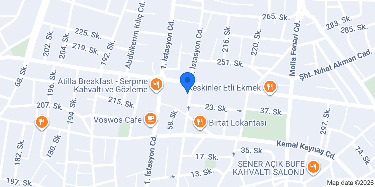 Tostçu ARİF KARAMAN konumu