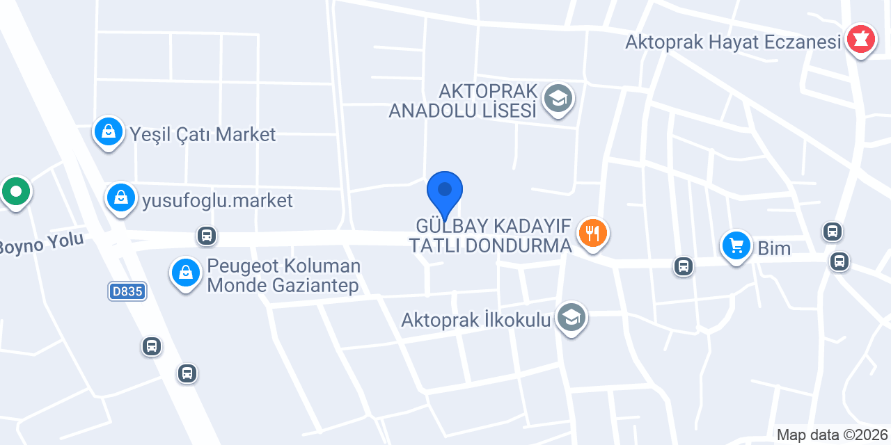 Altınhan künefe tatli konumu