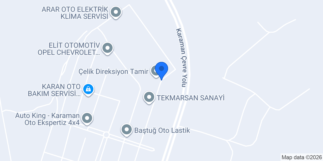 Eray Metal Mobilya konumu