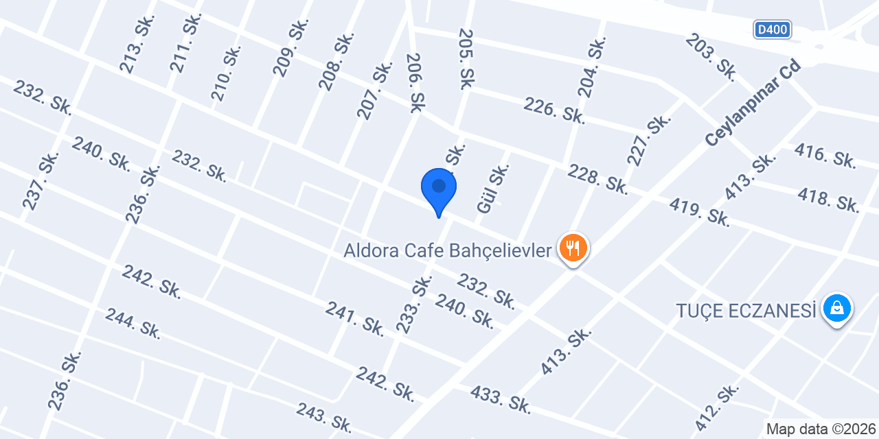 Çidem alüminyum konumu