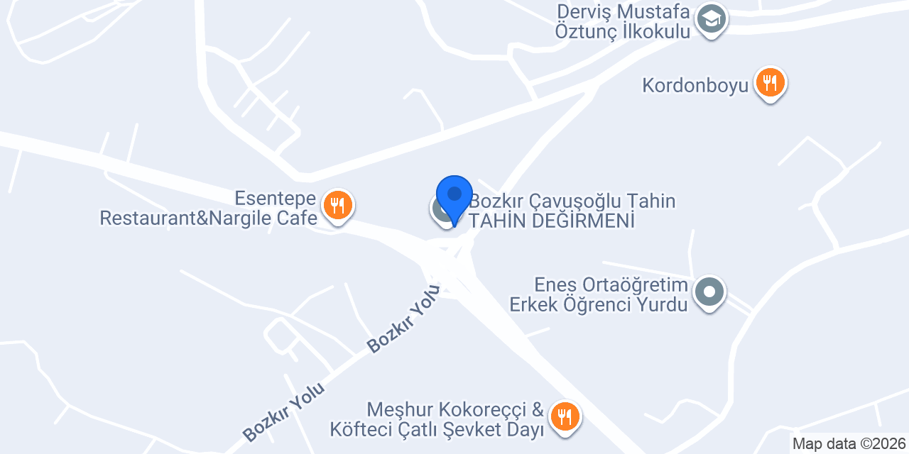Öcal Tekstil konumu