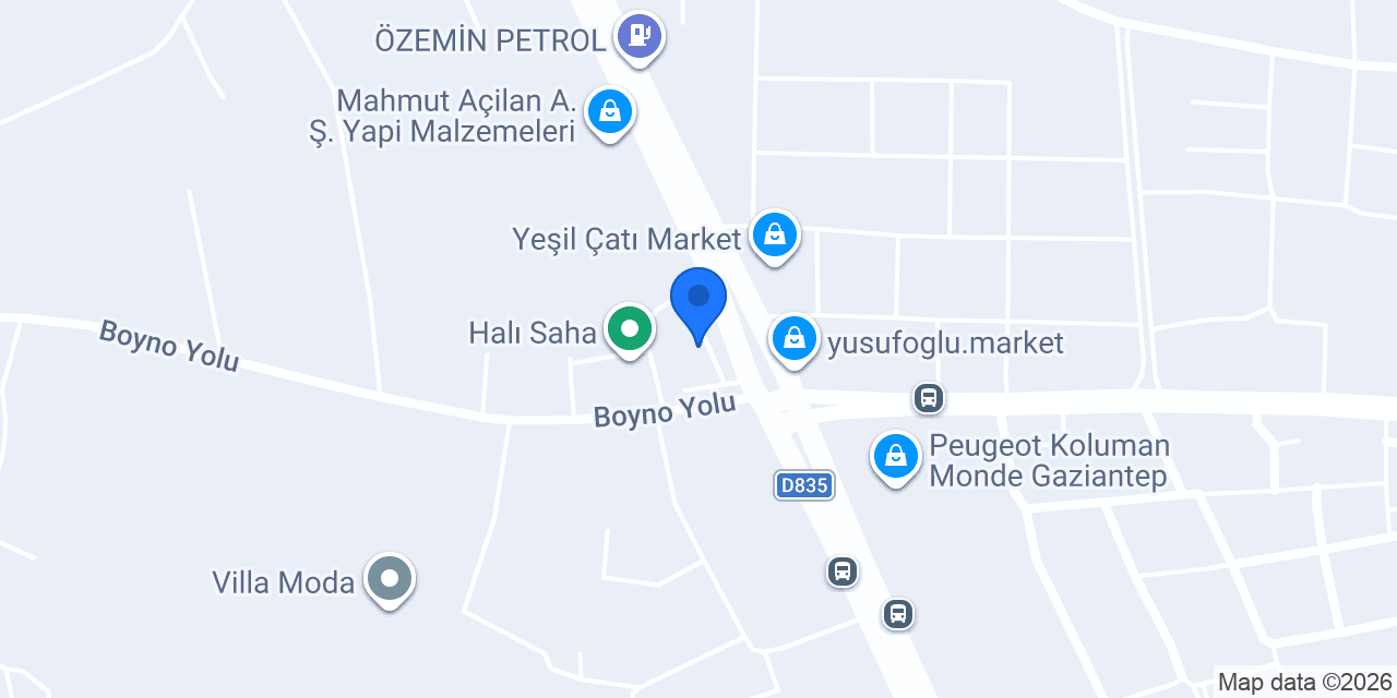 Lp Gas konumu