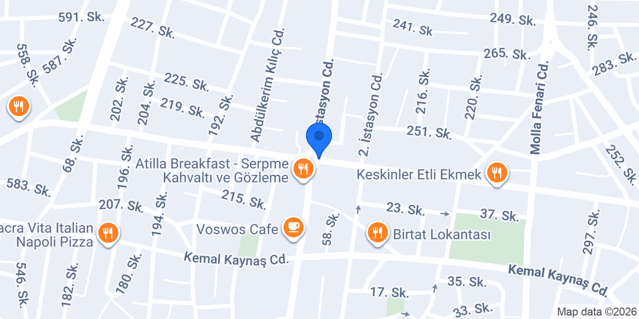 Antik Hatay Künefe konumu