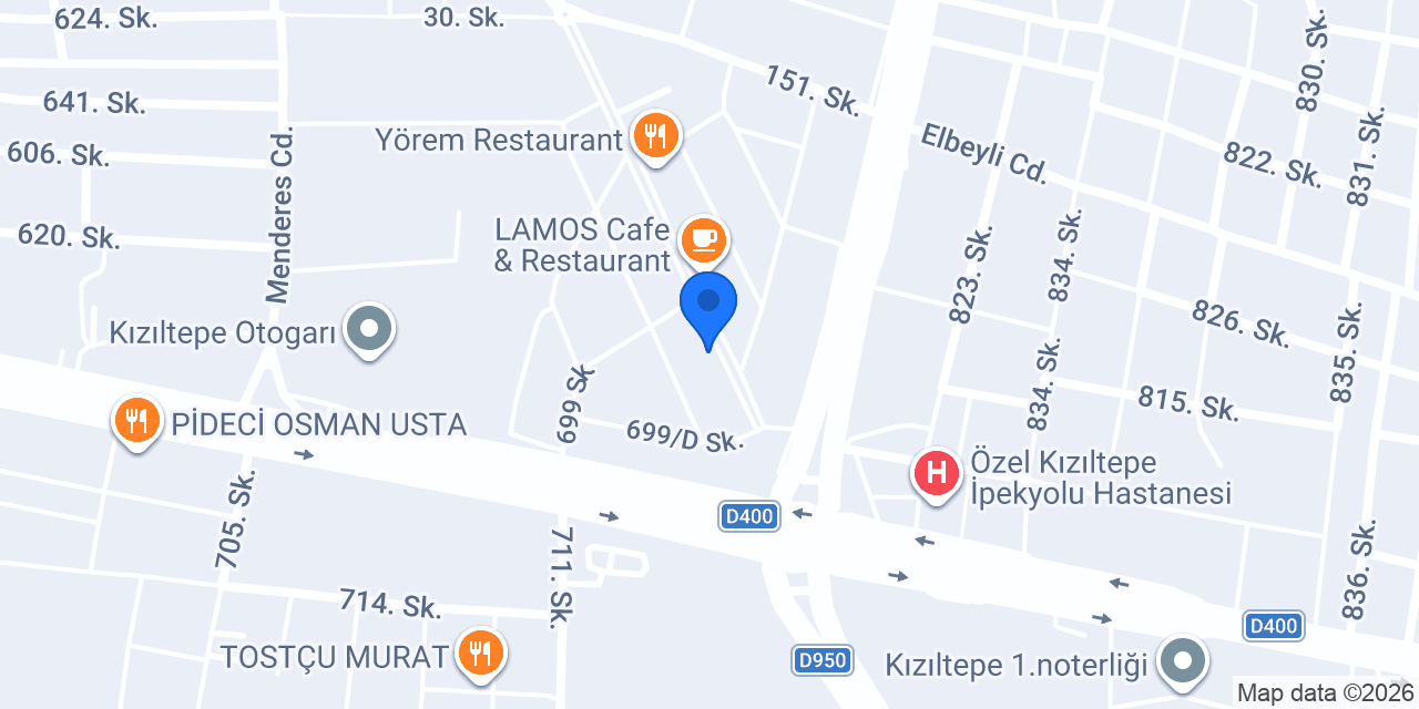 LOOMPALAND CAFE KIZILTEPE konumu