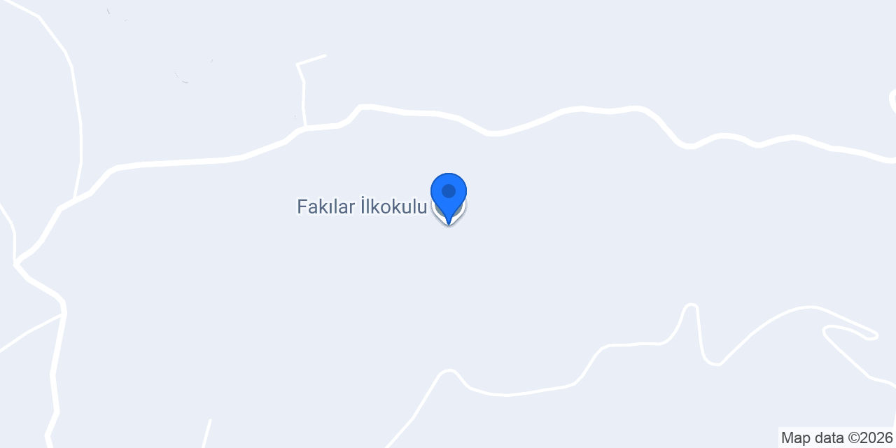 Fakılar İlkokulu konumu