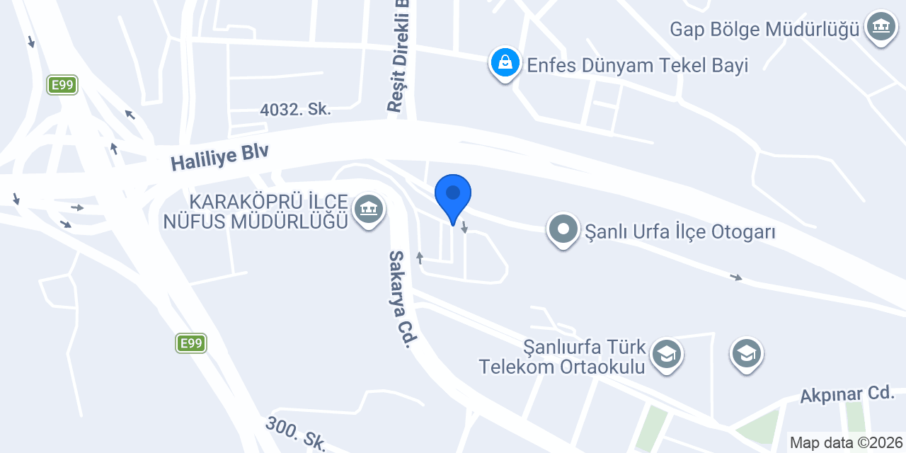 Otogar Taksi konumu