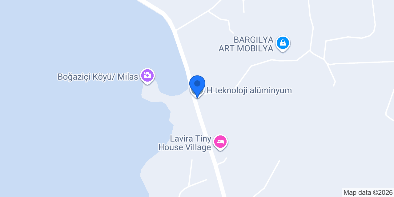 H teknoloji alüminyum konumu
