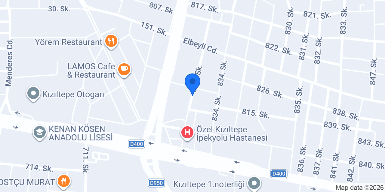 AKTAŞ AVM konumu