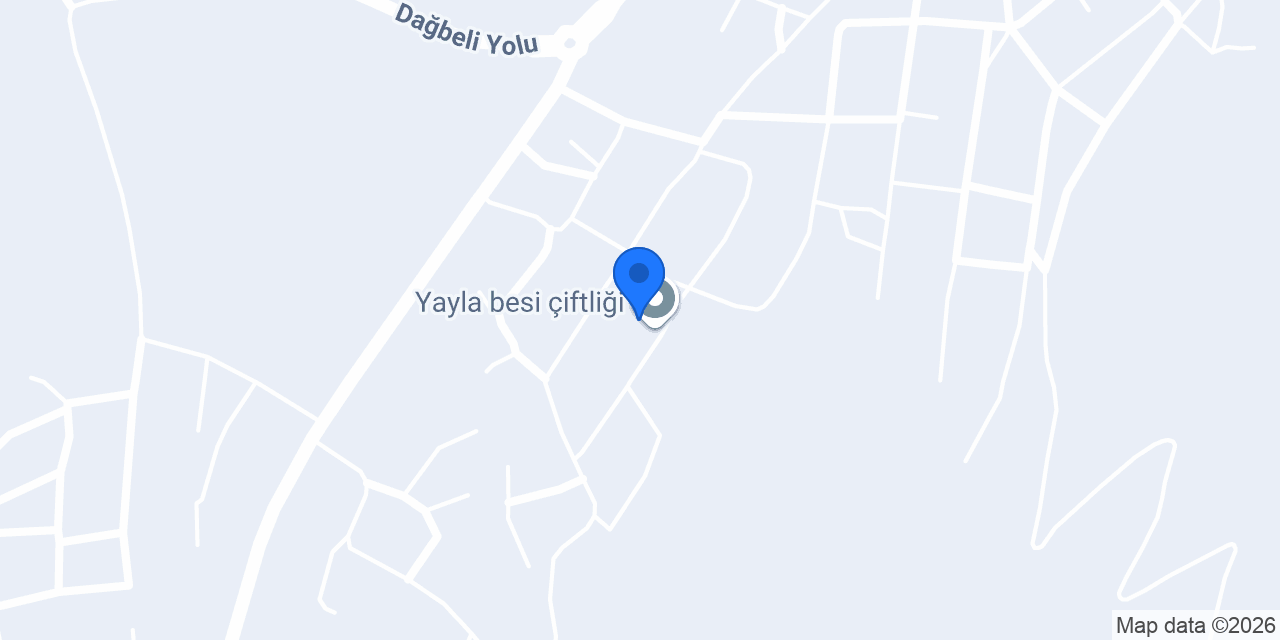Yayla besi çiftliği konumu