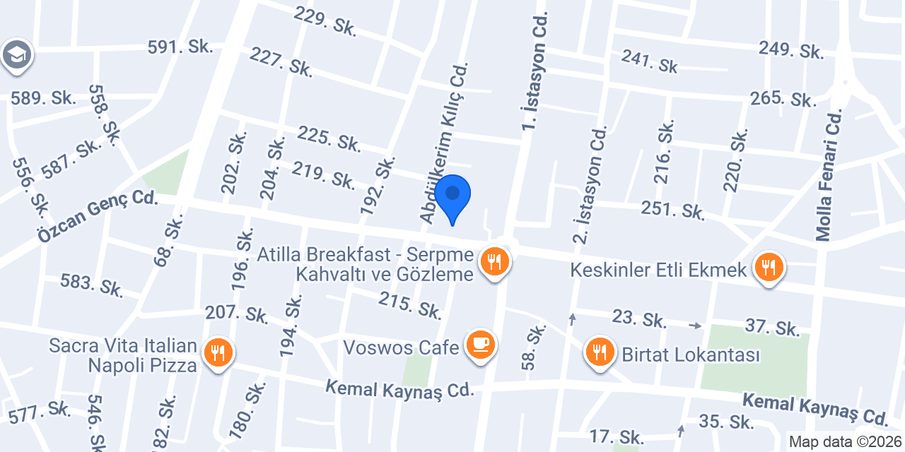 Barış Reklam konumu