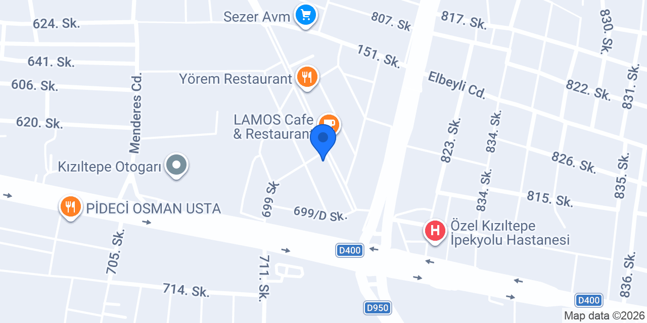 DİŞ HEKİMİ AZİZE DUYAN konumu