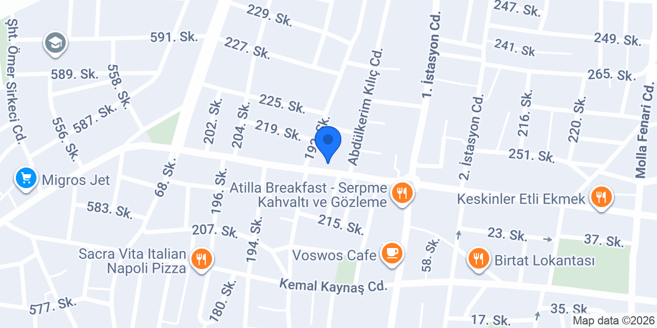 KOÇAKLAR TRAKTÖR konumu