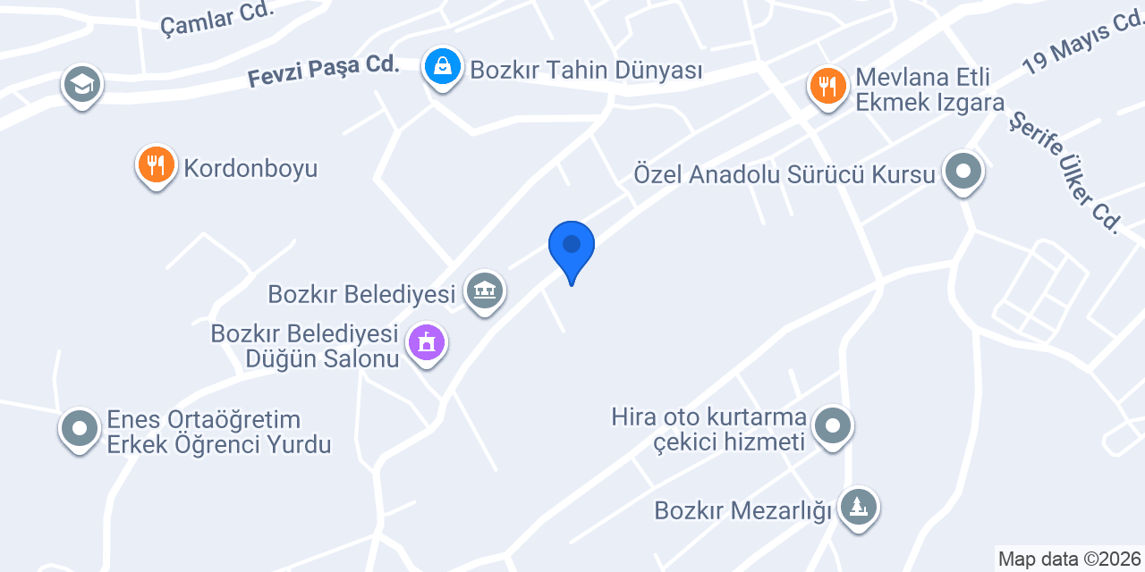 Atatürk Ortaokulu konumu