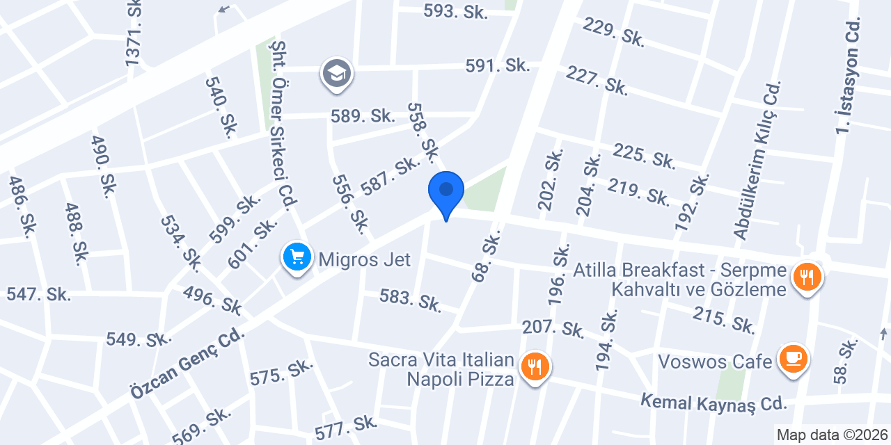 Kurt auto yıkama konumu