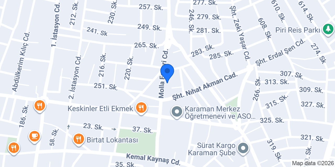 Mali Müşavir Taner Özcihan konumu