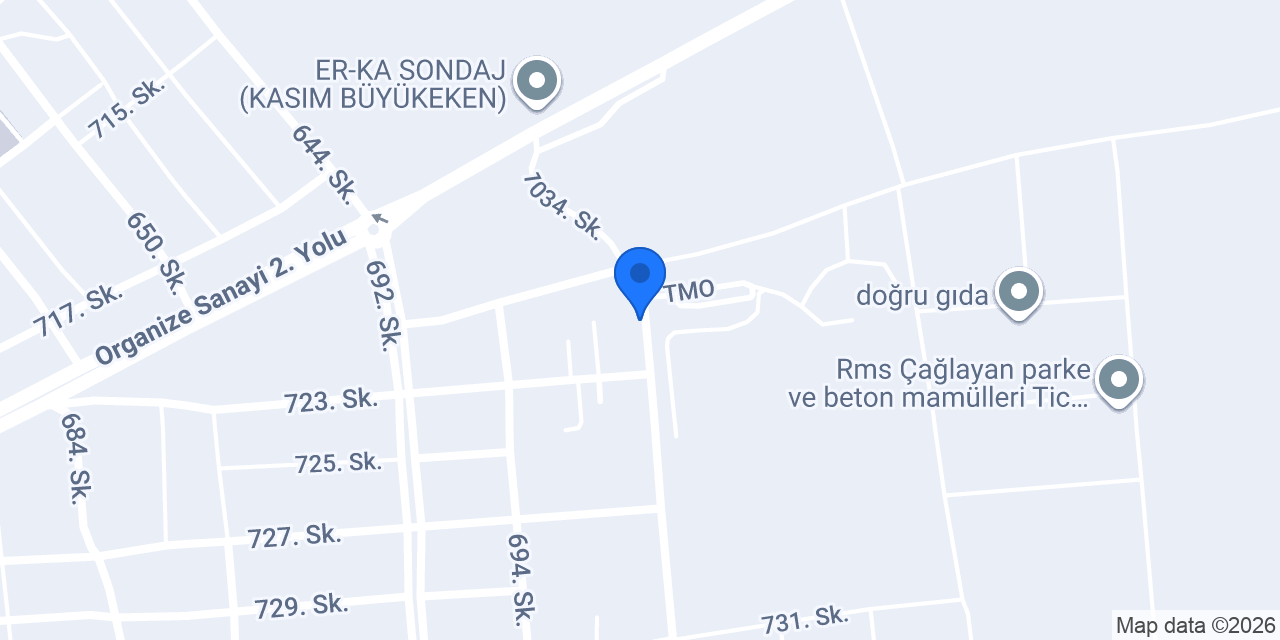 GÜNEYLER DEMİR ÇELİK konumu