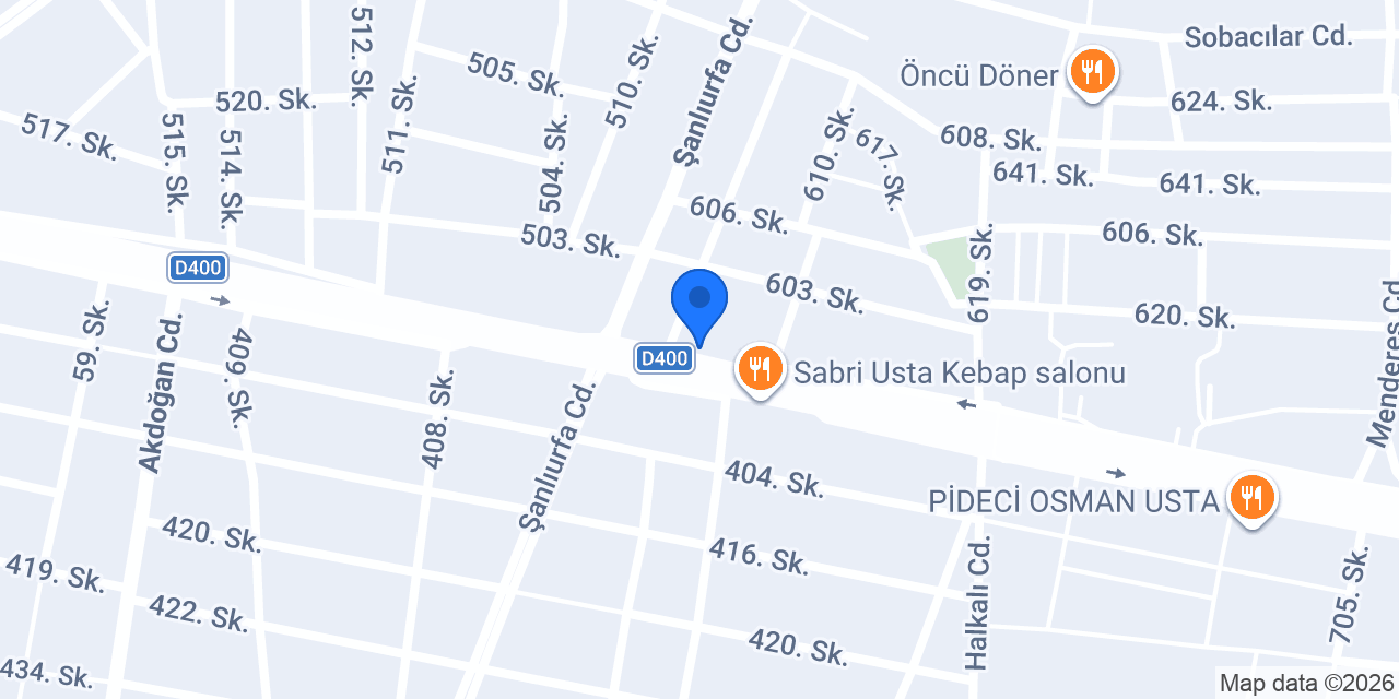 Çekdar kuaför salonu konumu