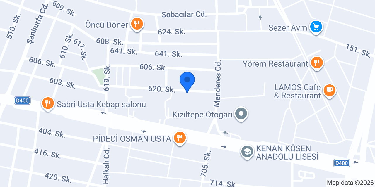 İnkılap İlkokulu konumu