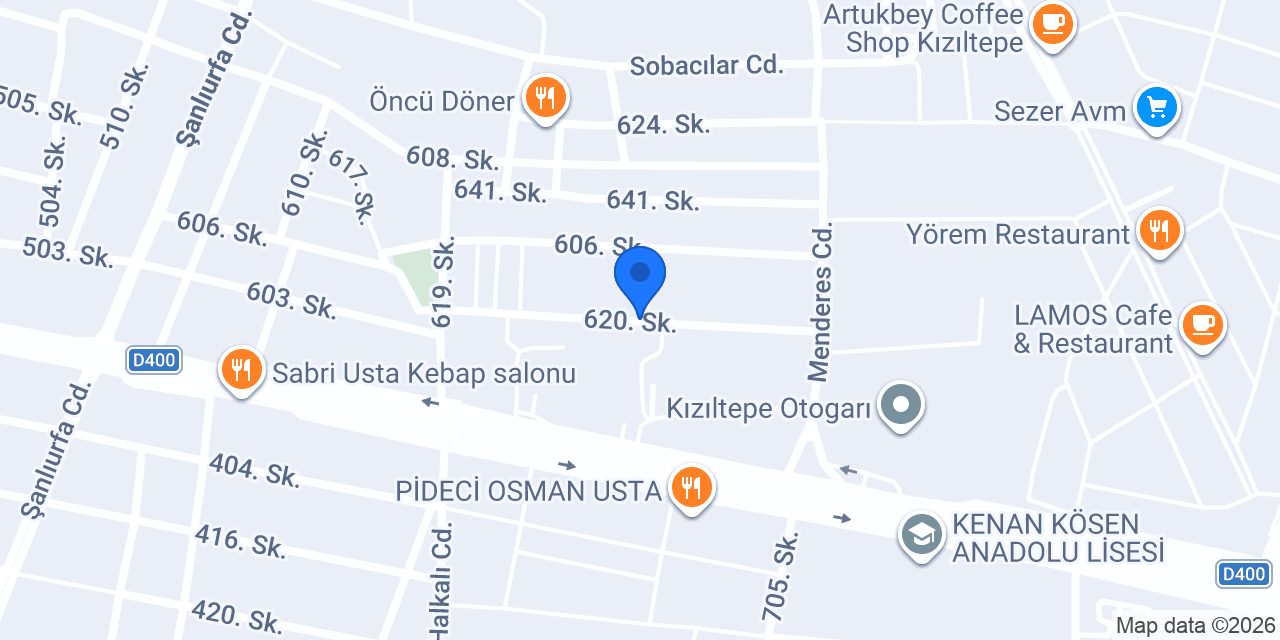 MUDİ REKLAM konumu