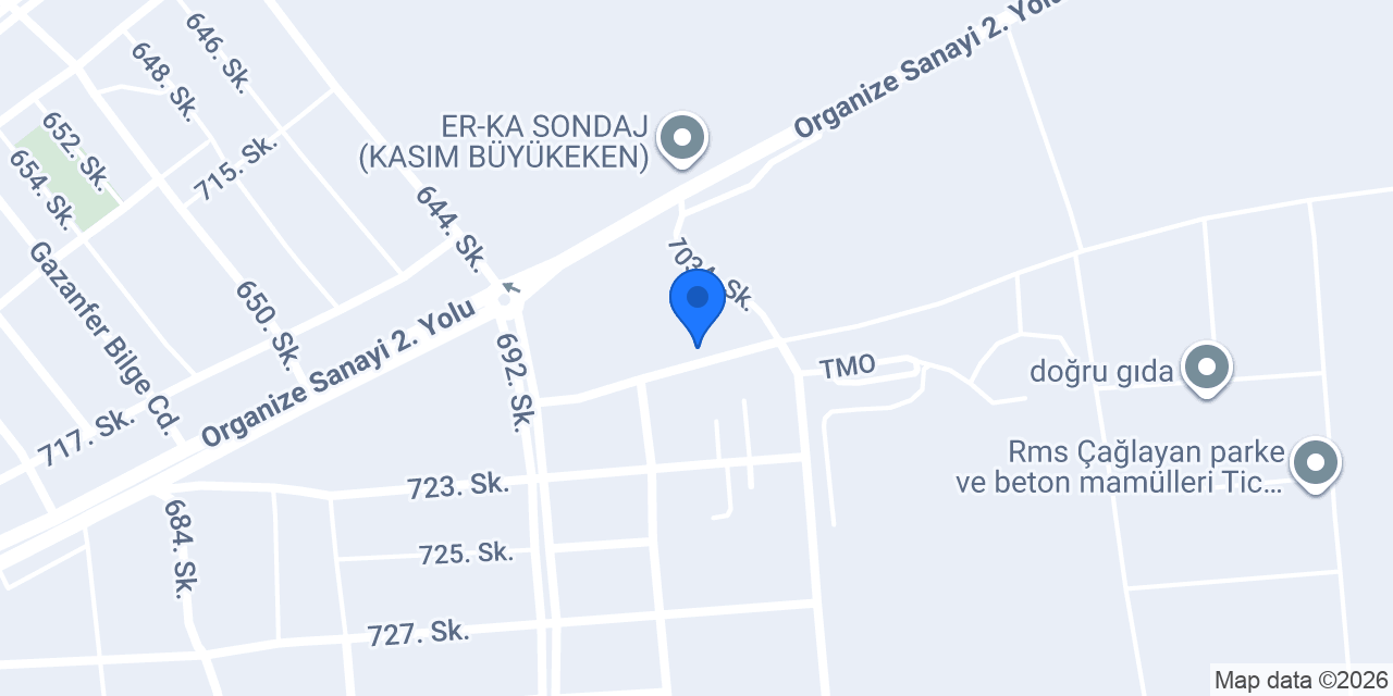 Özyer Mobilya Dekorasyon konumu