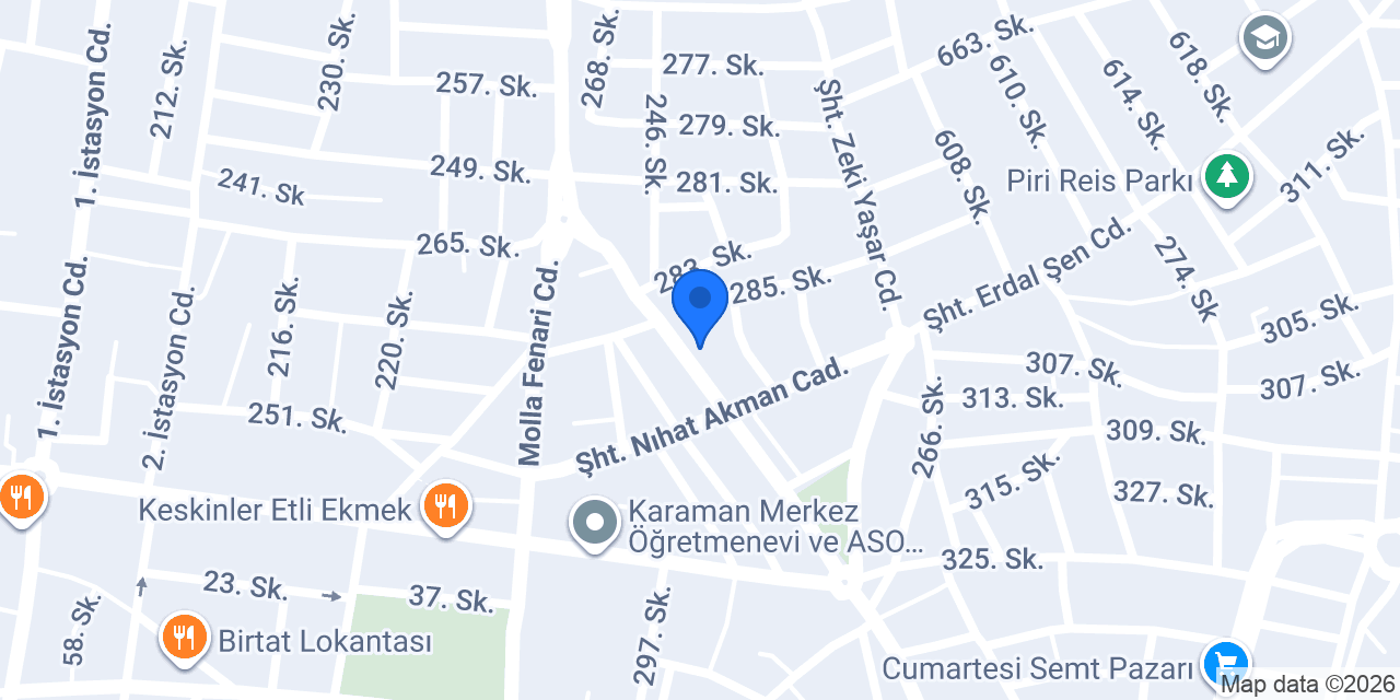 Emel Bayan Kuaför Salonu konumu