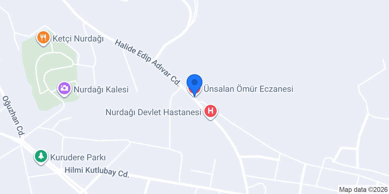 Ünsalan Ömür Eczanesi konumu