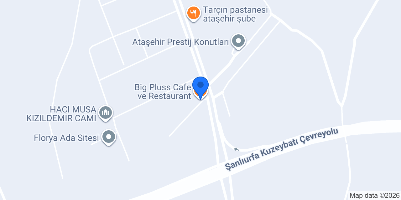 Big Pluss Cafe ve Restaurant konumu