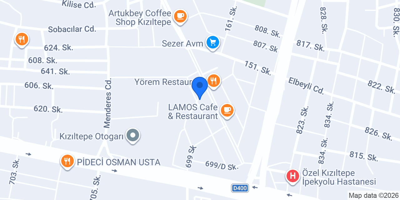Özel Çağdaş Sürücü Kursu konumu