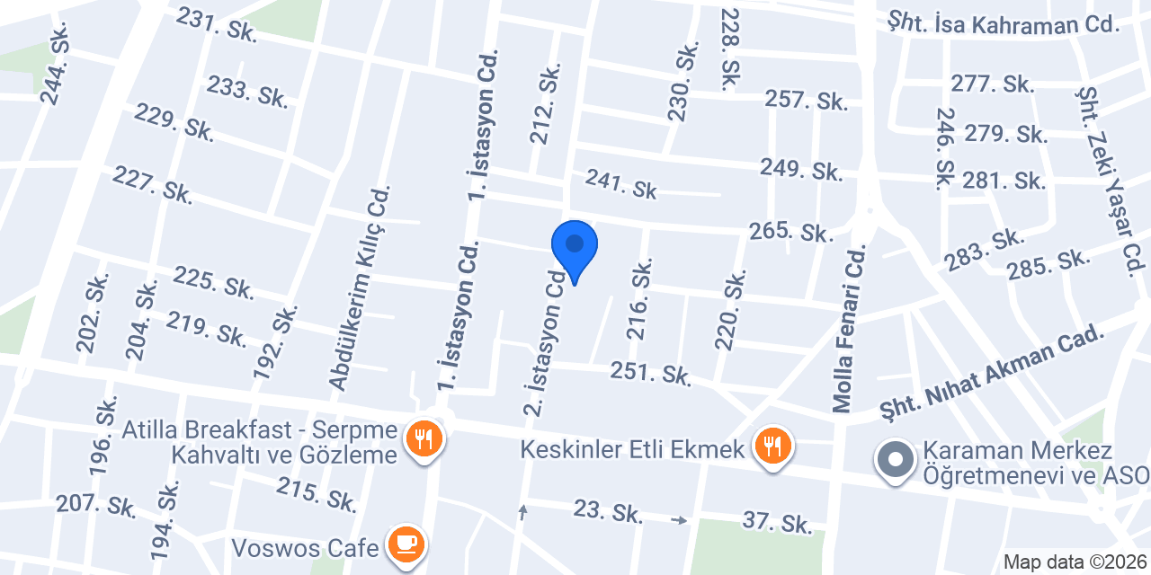 Auto Kıng konumu