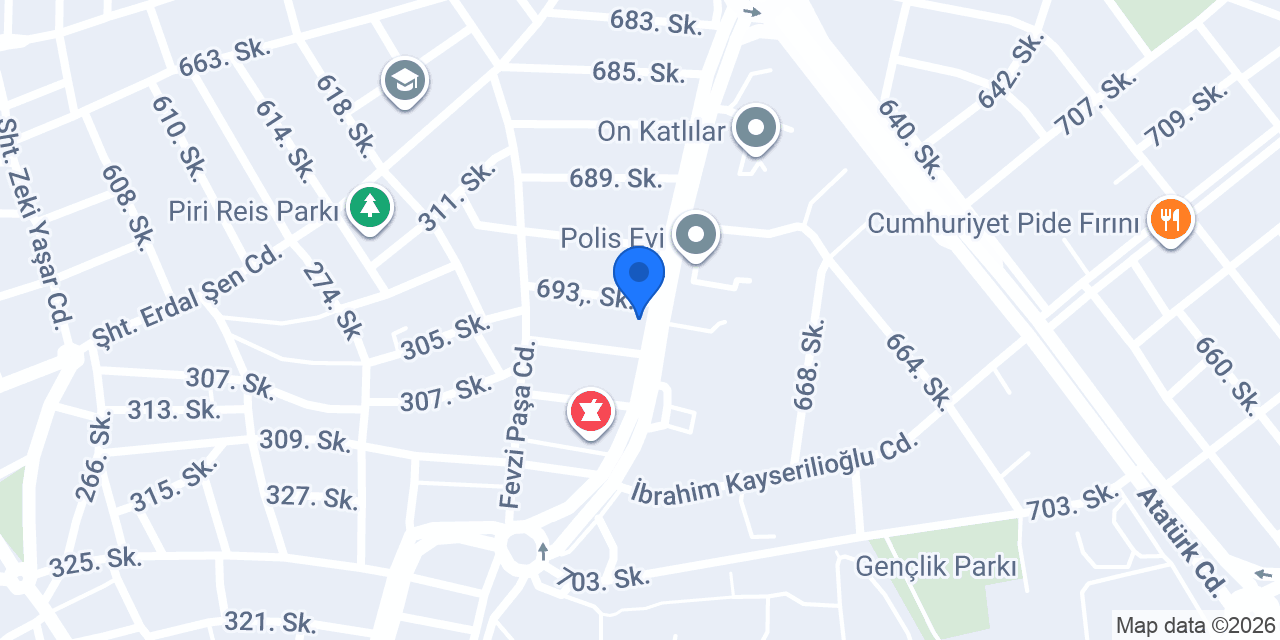 Krs Endüstriyel Temizlik konumu
