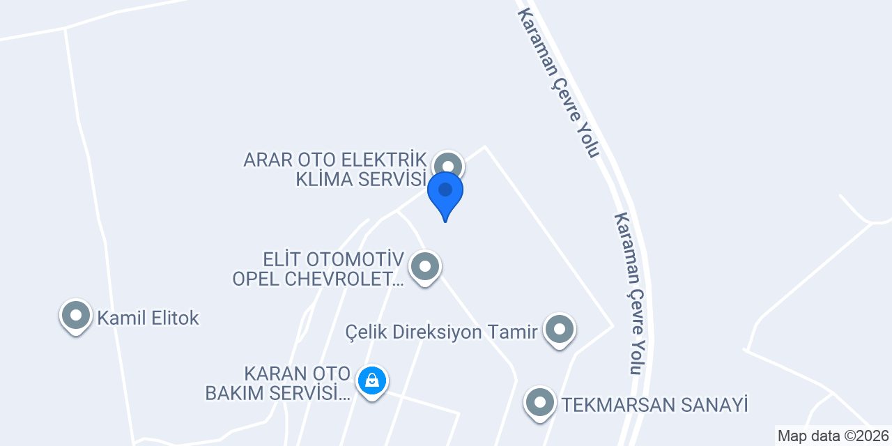 SAMET OTO KAPORTA konumu