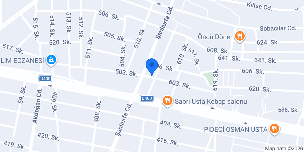 Şam tatlicisi 1985 konumu