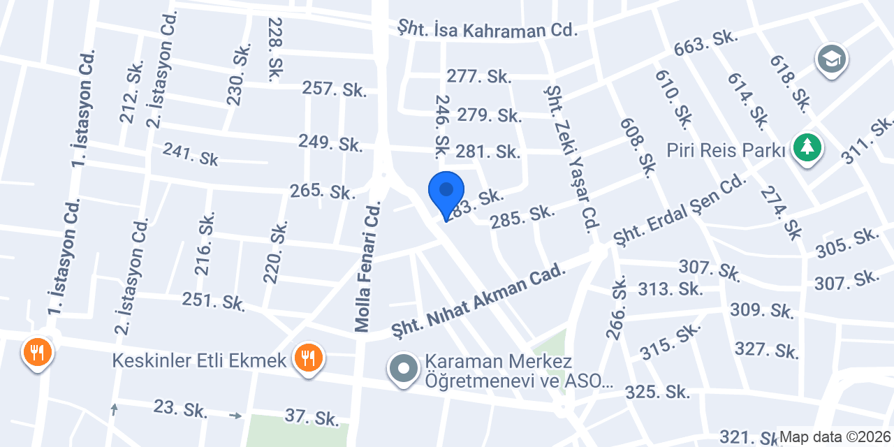 Özgür Turizm konumu