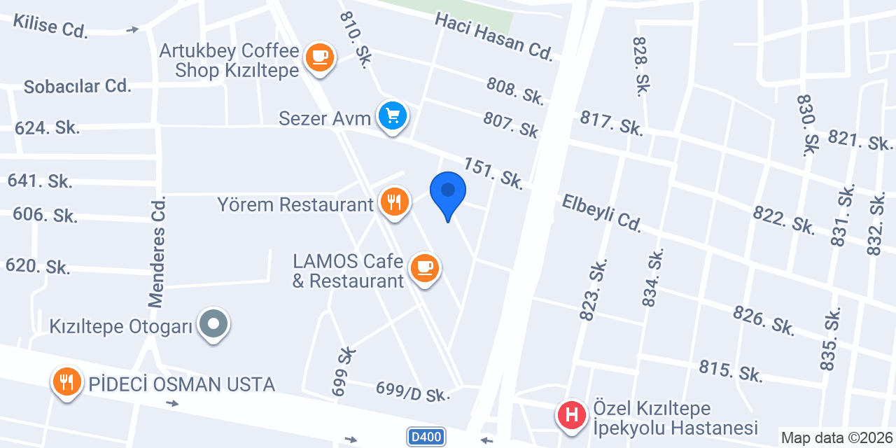 DETAY CAFE SHOP konumu