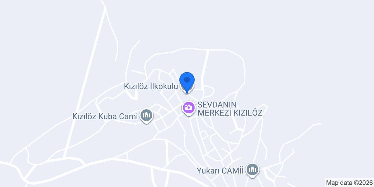 Kızılöz İlkokulu konumu