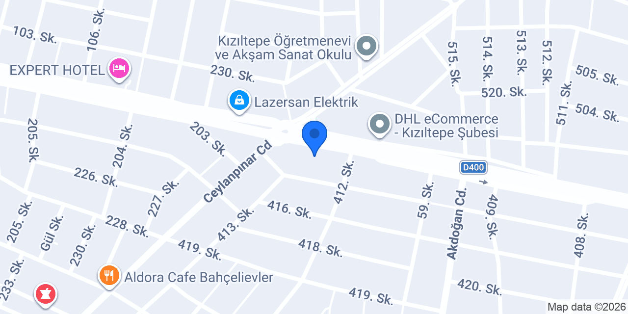 KIZILTEPE 4. NOTERLİĞİ konumu