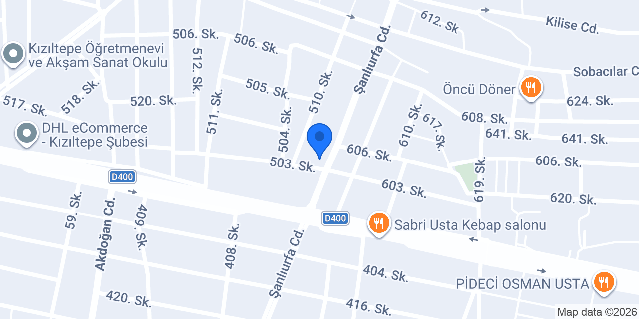 Çeçen Taksi Durağı konumu