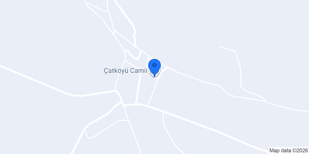 Çatköyü Camii konumu