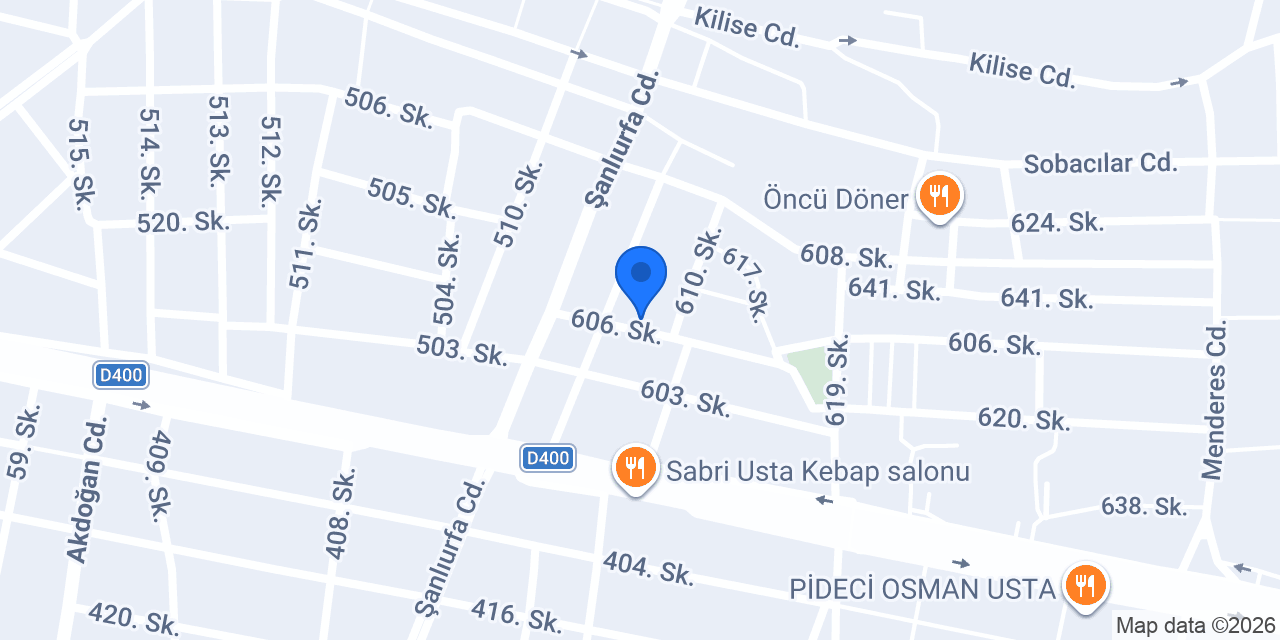 Kızıltepe Özçelik Elektrik konumu